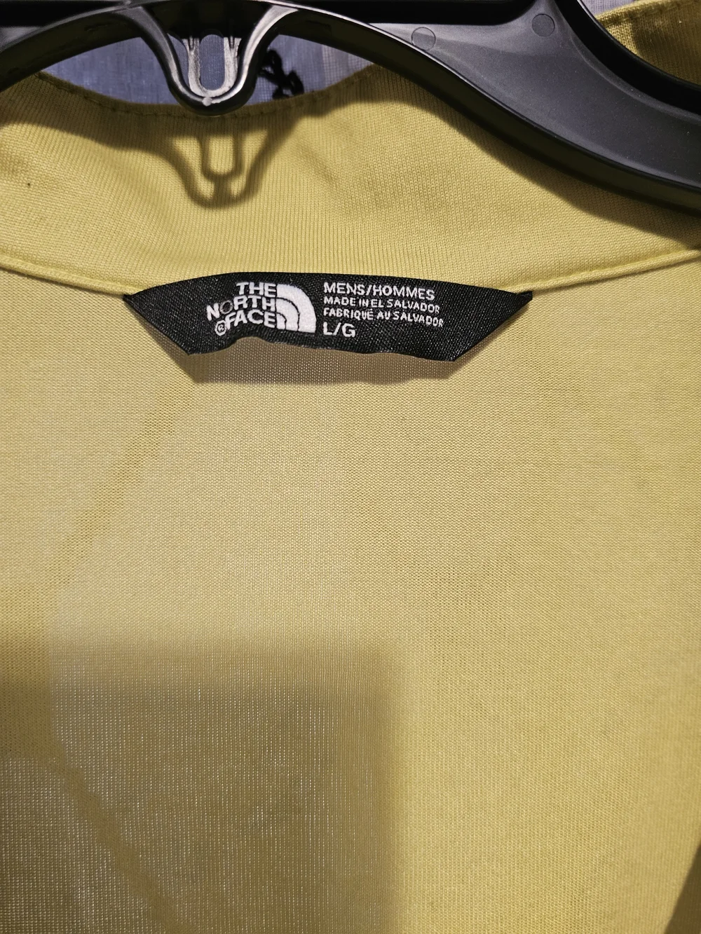 The North Face Yellow Quarter-Zip Pullover